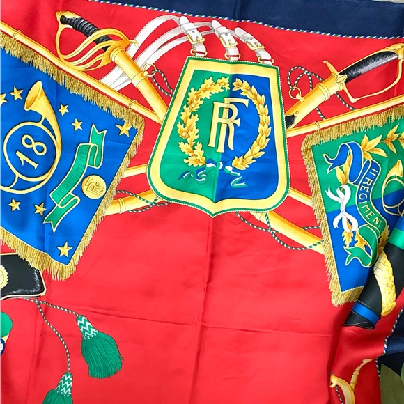 Daniel La Foret Designer Silk Scarf - Picture 3 of 16